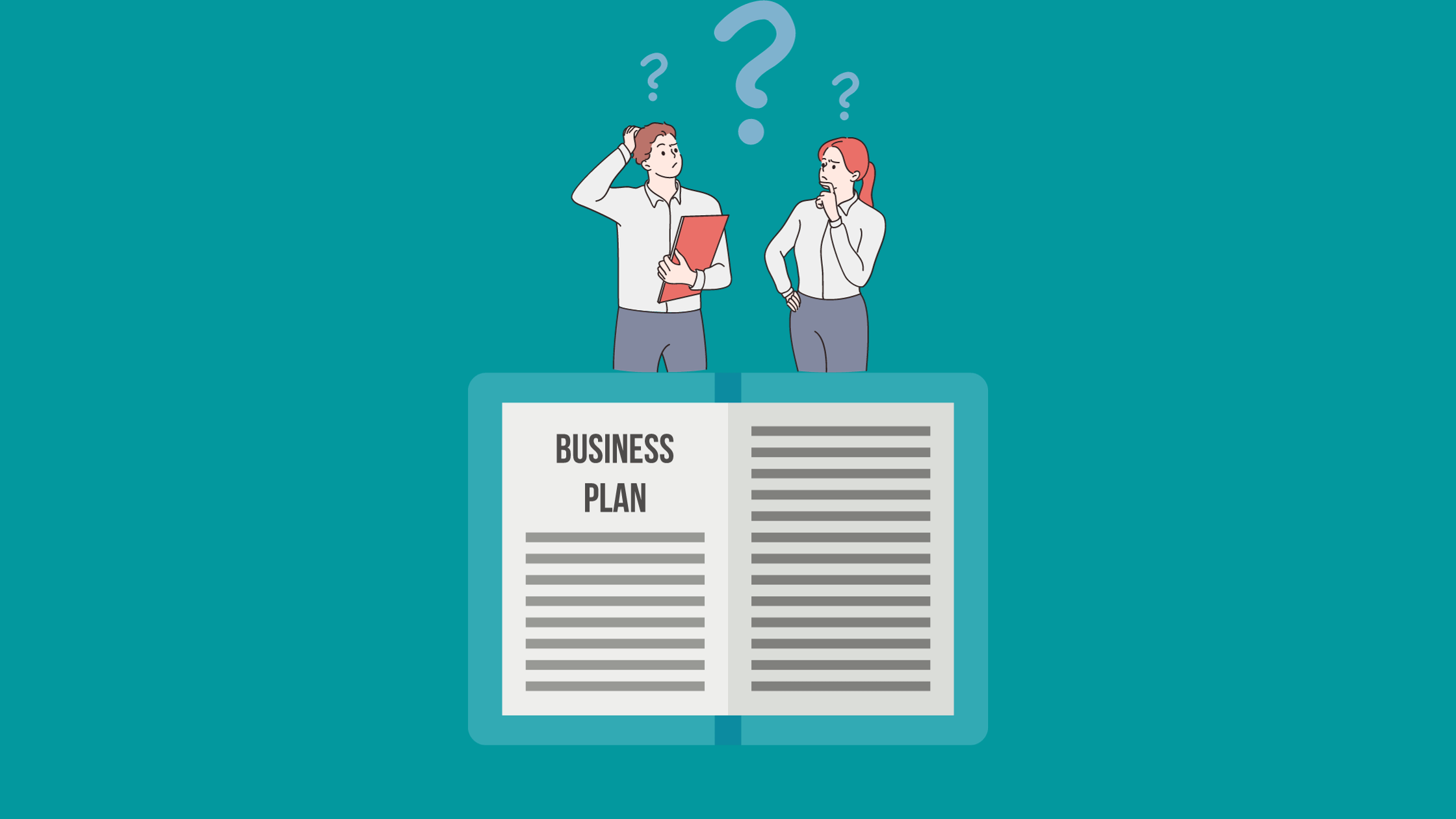 cover photo for article about the 5 elements of a good business plan