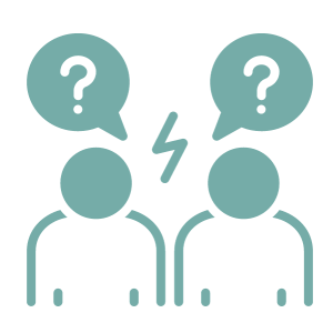 icon image for poor communication skills as a reason for job rejections