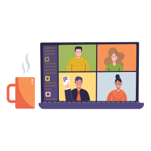 icon for video call with website traffic client for product and service evaluation