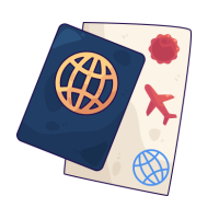 visa problem icon on article about global challenges facing immigrant founders